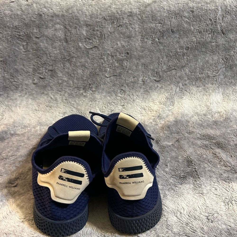 Adidas X Pharrell Tennis Dark Navy Blue Human Race Size 12 - Picture 4 of 8